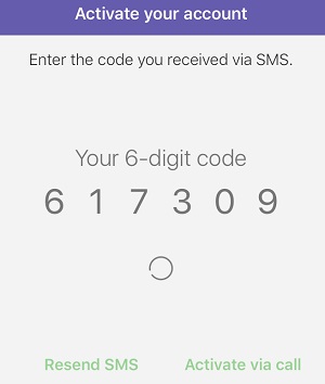 how to activate viber